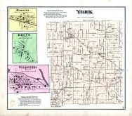 York, Horatio, Brock, Webster, Darke County 1875